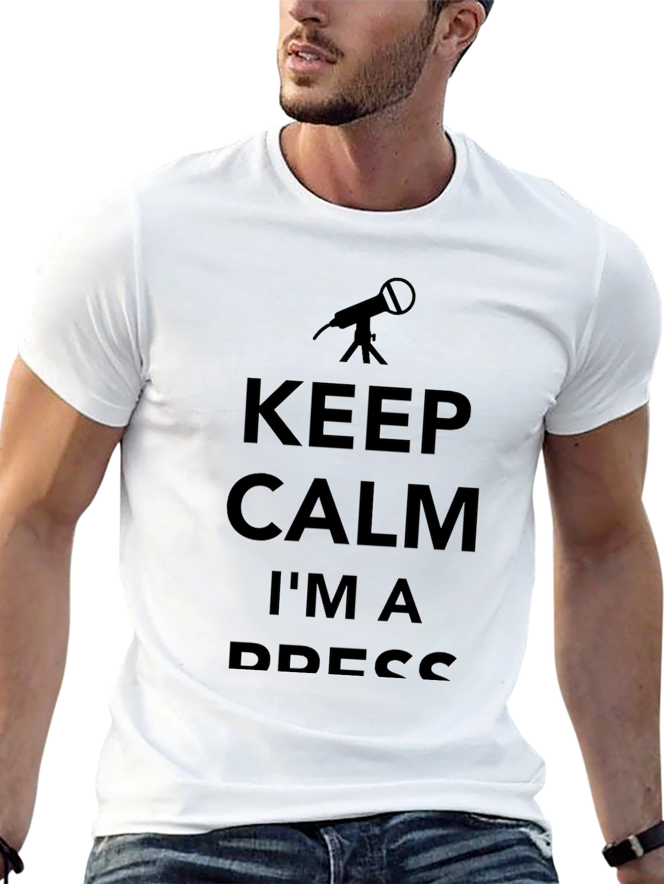 Keep Calm Im a Press T-Shirt