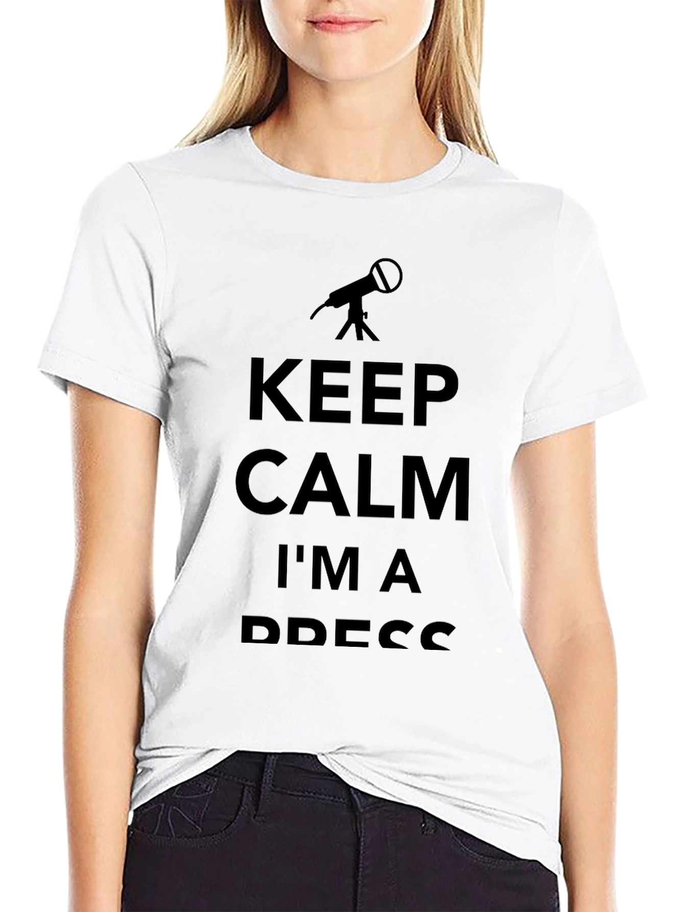 Keep Calm Im a Press T-Shirt