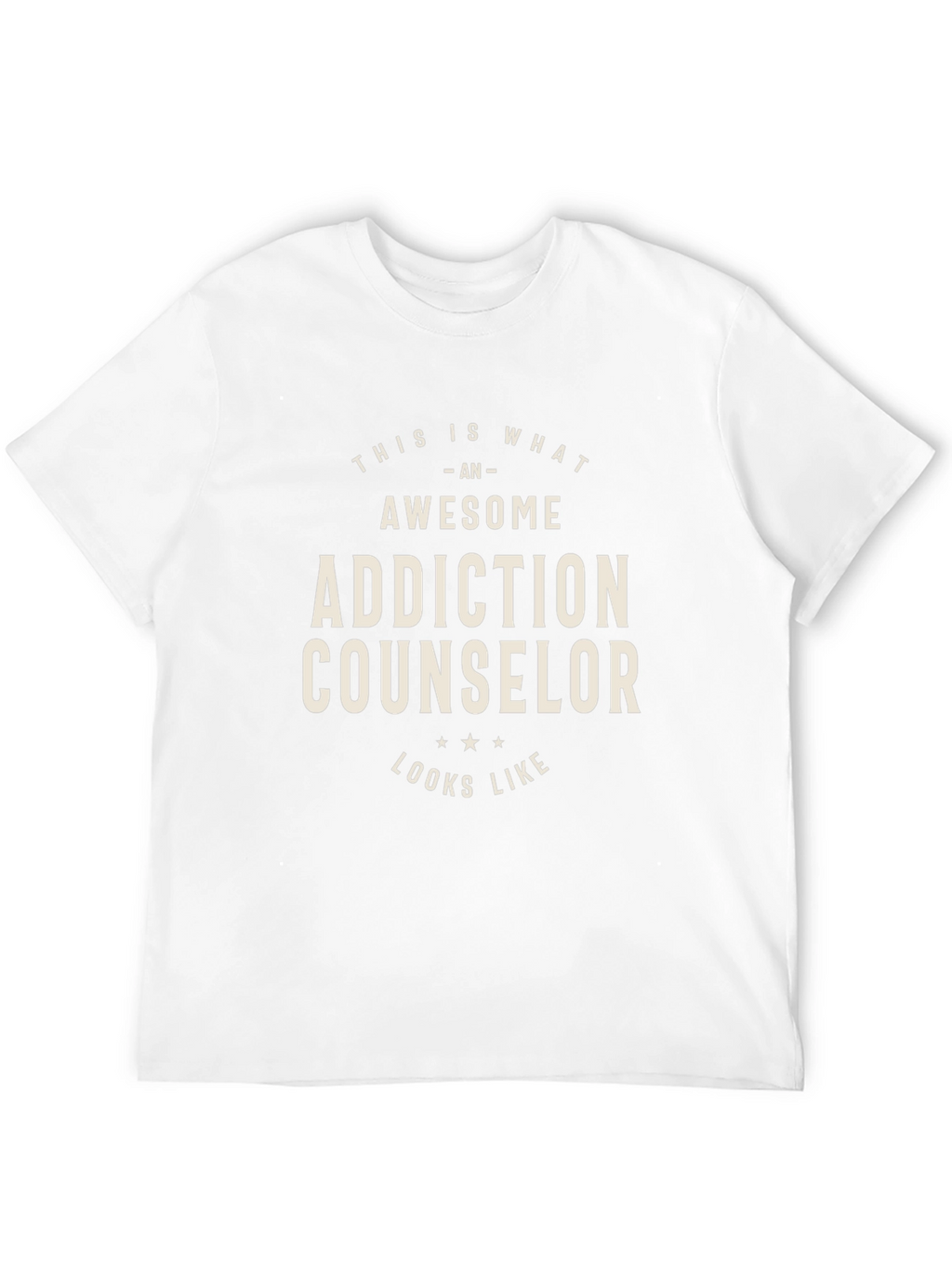 Addiction Counselor Awesome T-Shirt