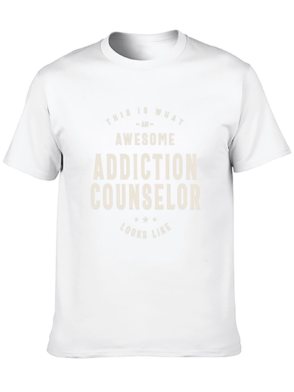 Addiction Counselor Awesome T-Shirt