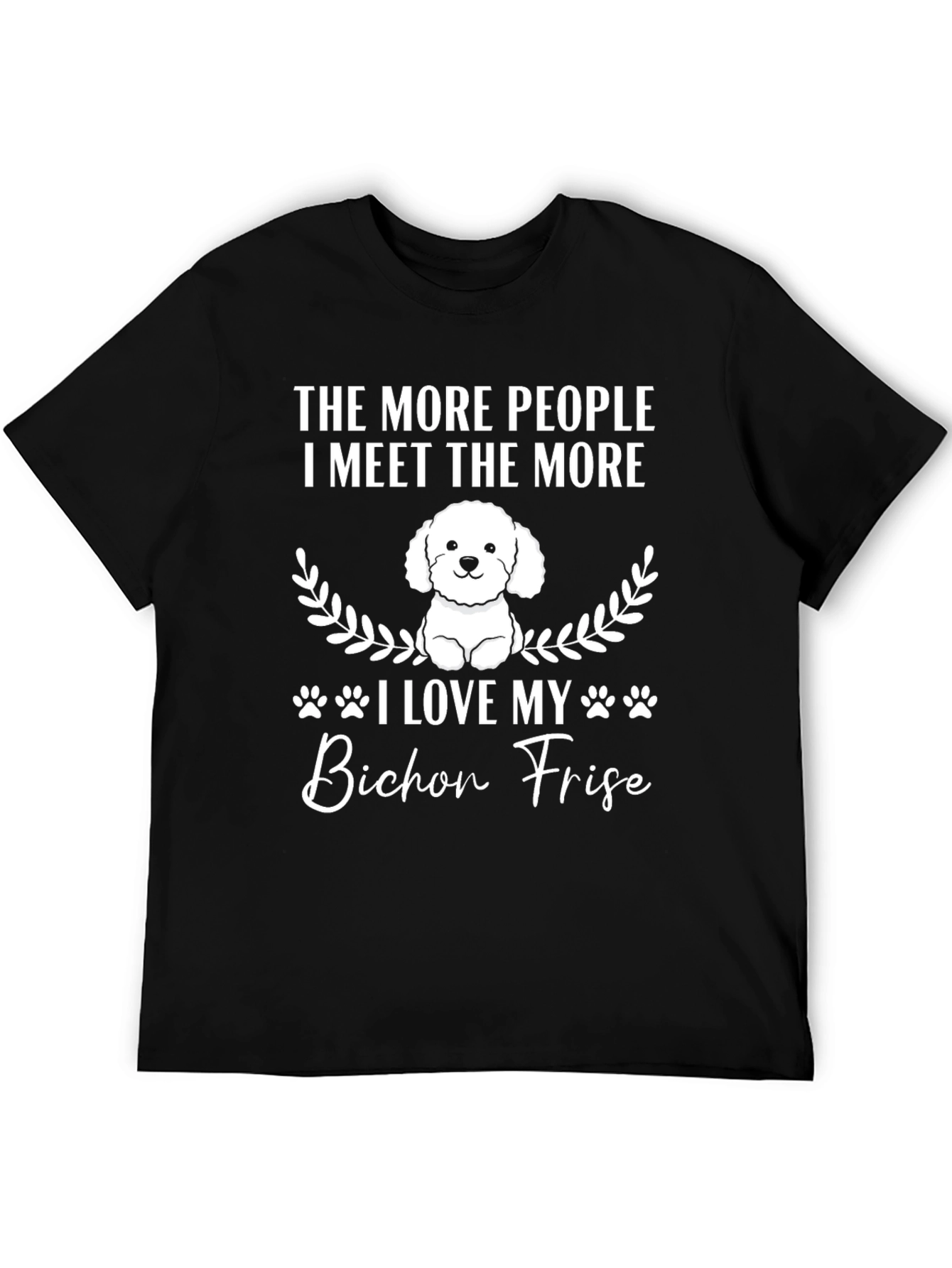 Bichon Frise Dog Lover T-Shirt