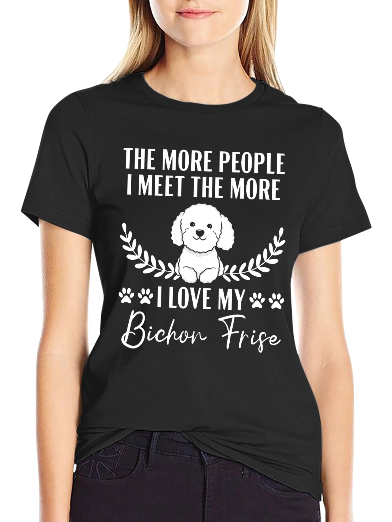 Bichon Frise Dog Lover T-Shirt
