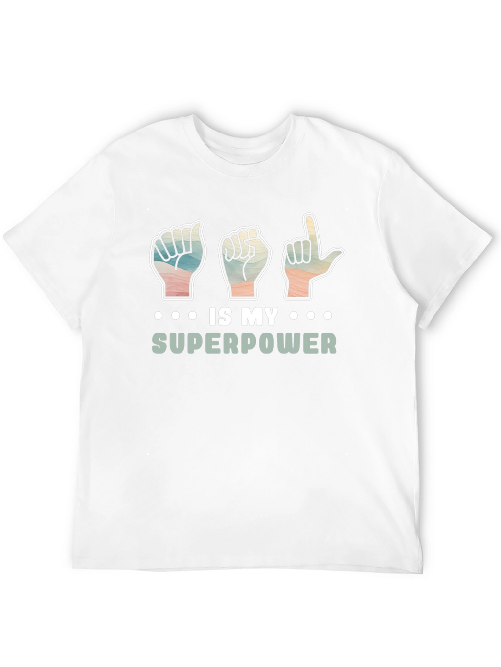 Sign Language is My Superpower Graphic Tee