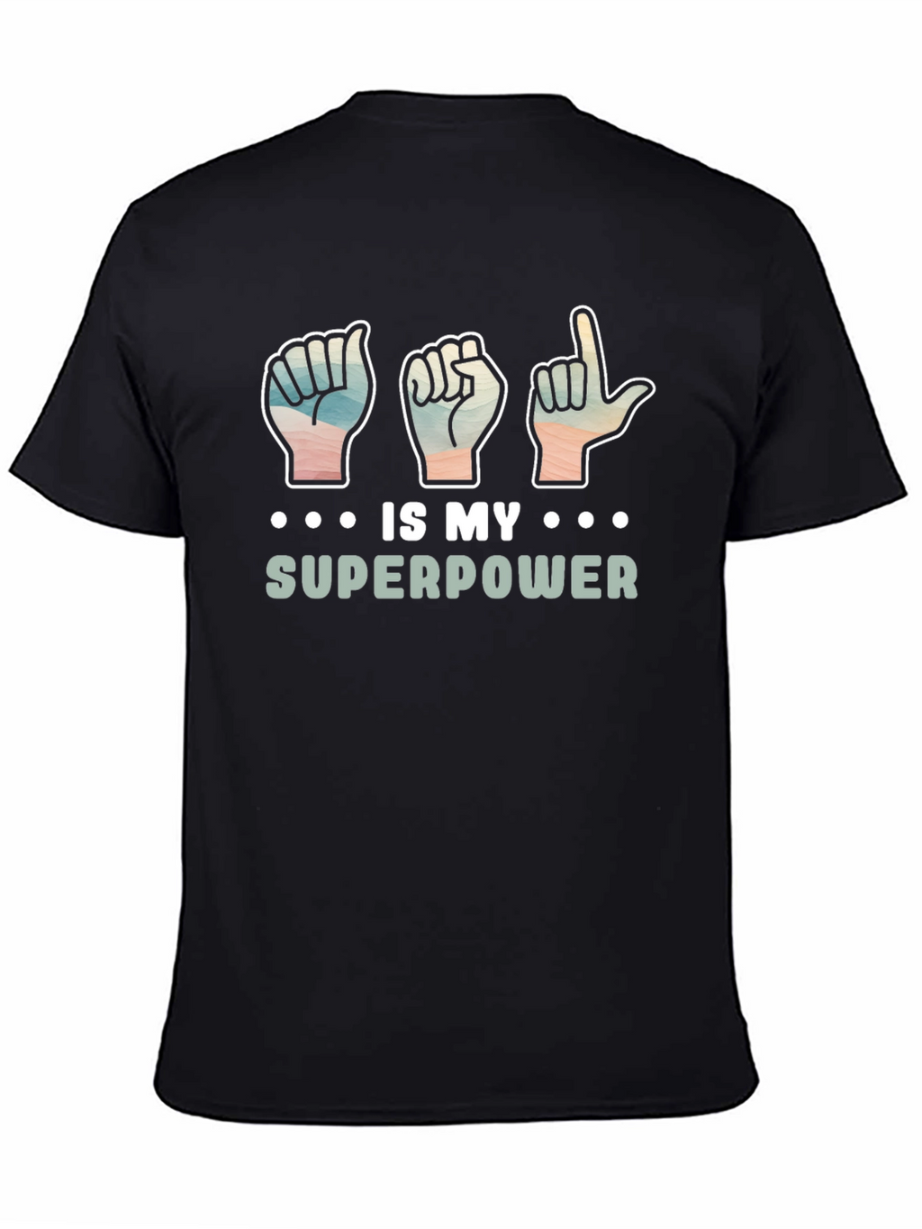Sign Language is My Superpower Graphic Tee