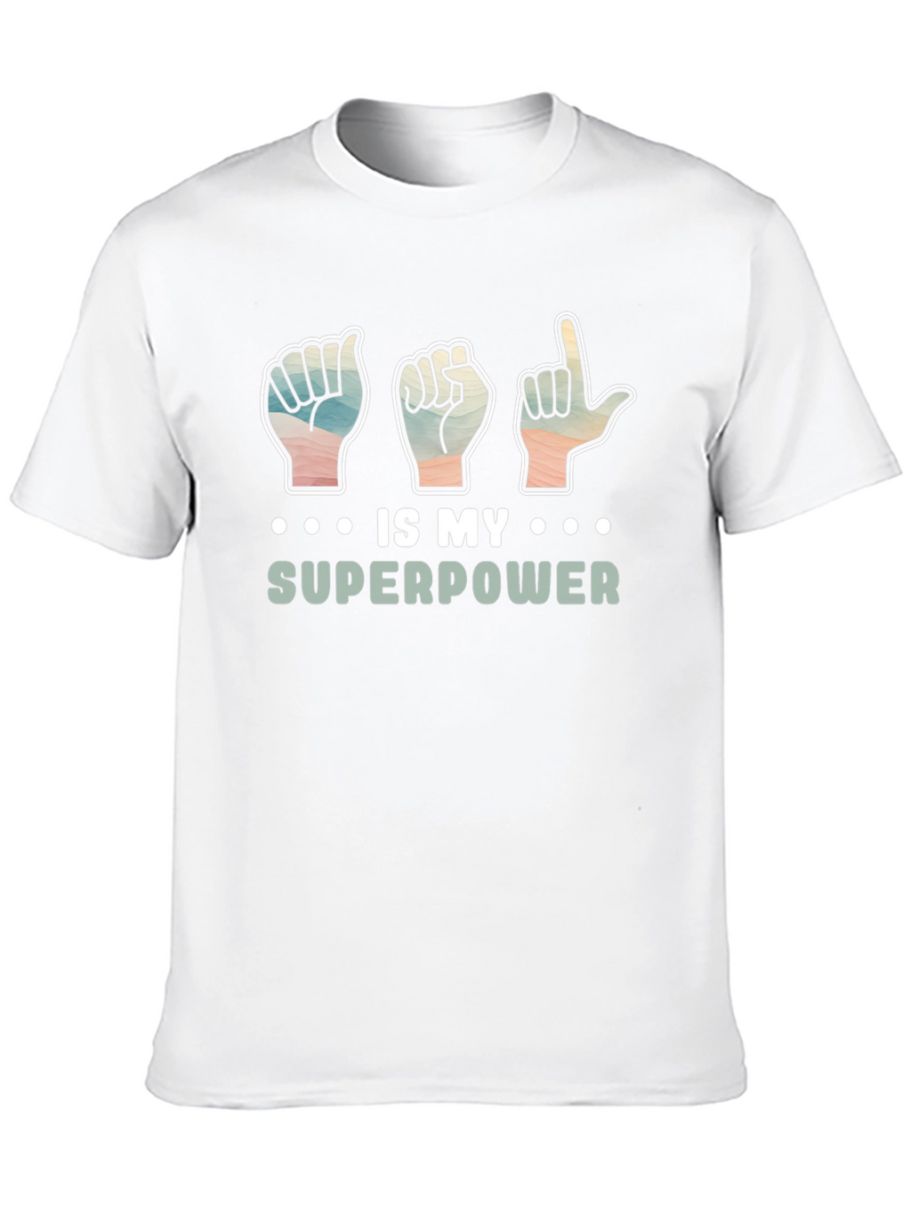 Sign Language is My Superpower Graphic Tee