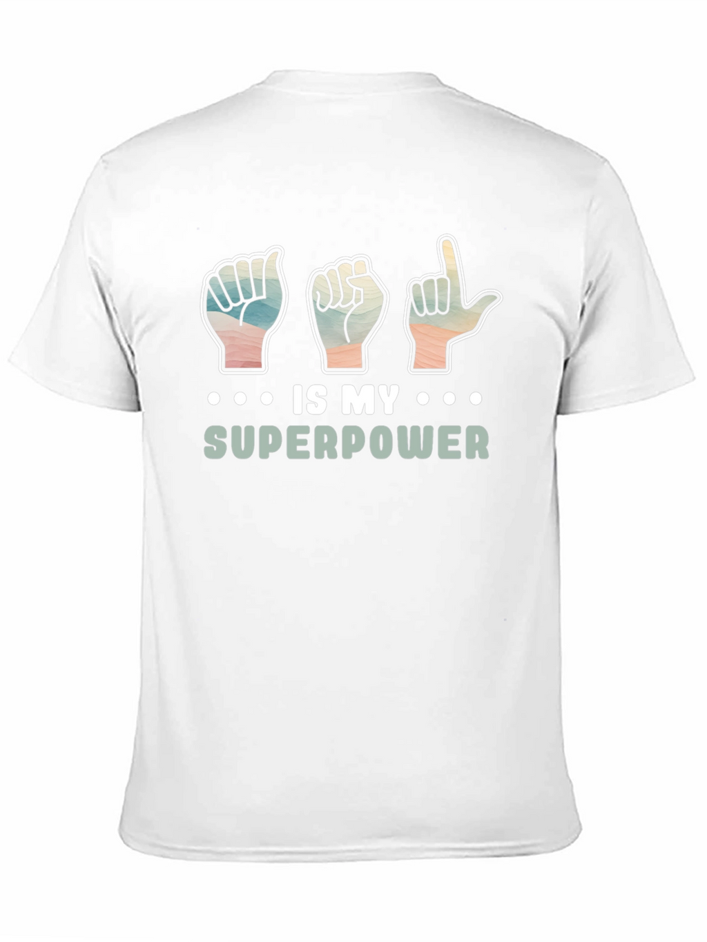 Sign Language is My Superpower Graphic Tee