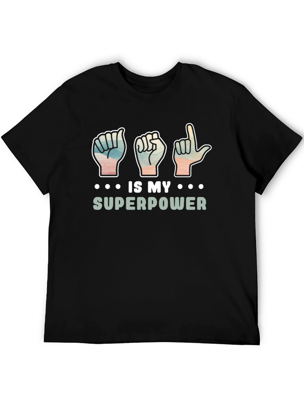 Sign Language is My Superpower Graphic Tee