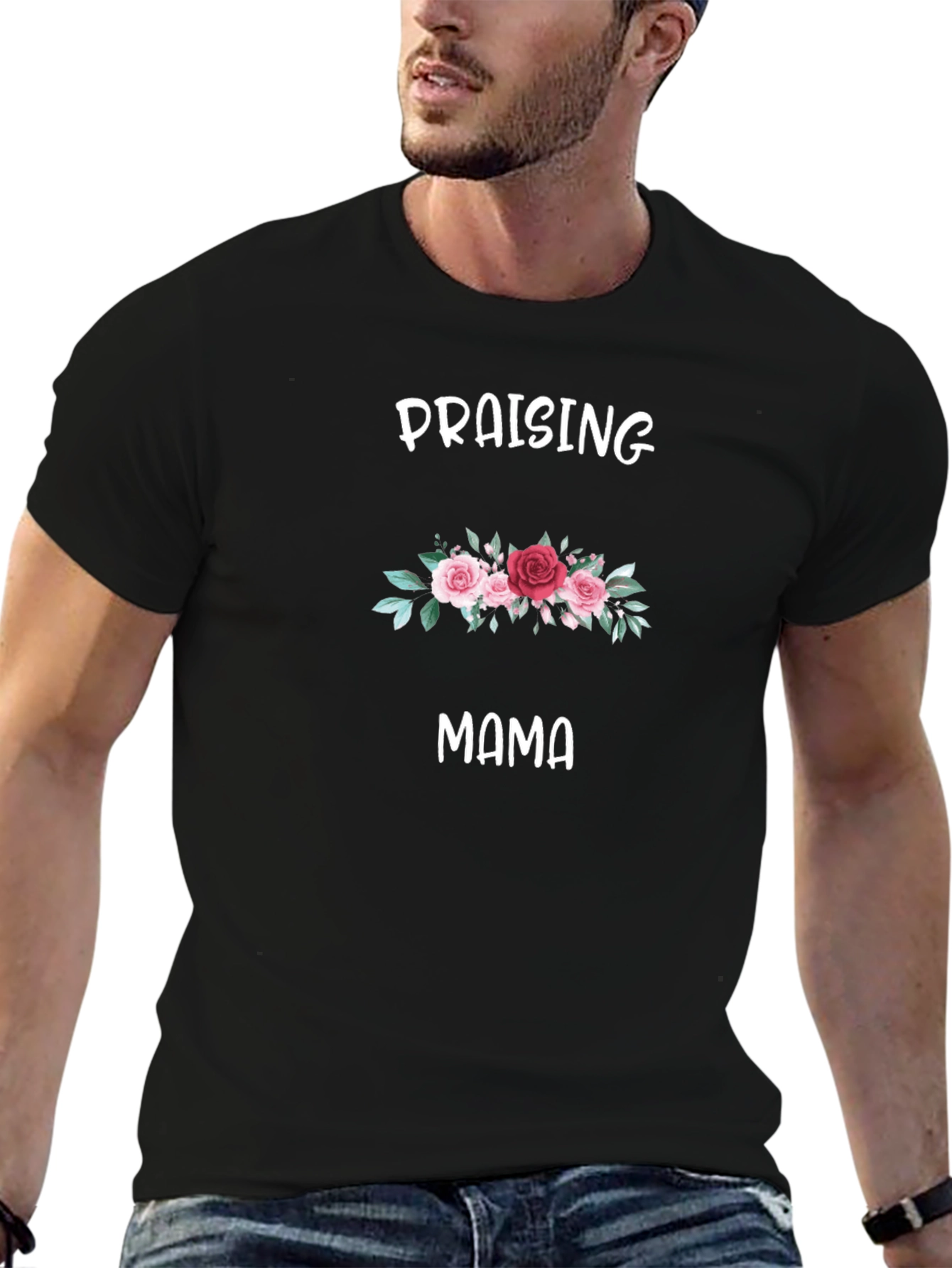 Praising Mama Floral T-Shirt
