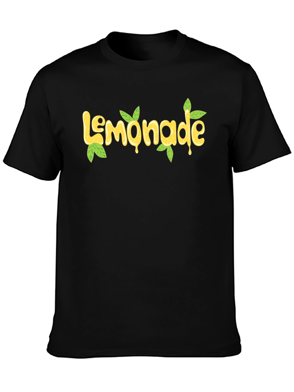 Lemonade Graphic Print Black T-Shirt