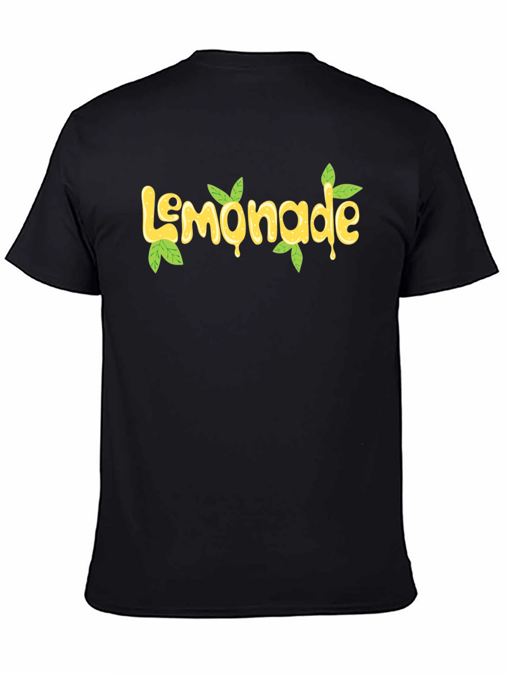 Lemonade Graphic Print Black T-Shirt