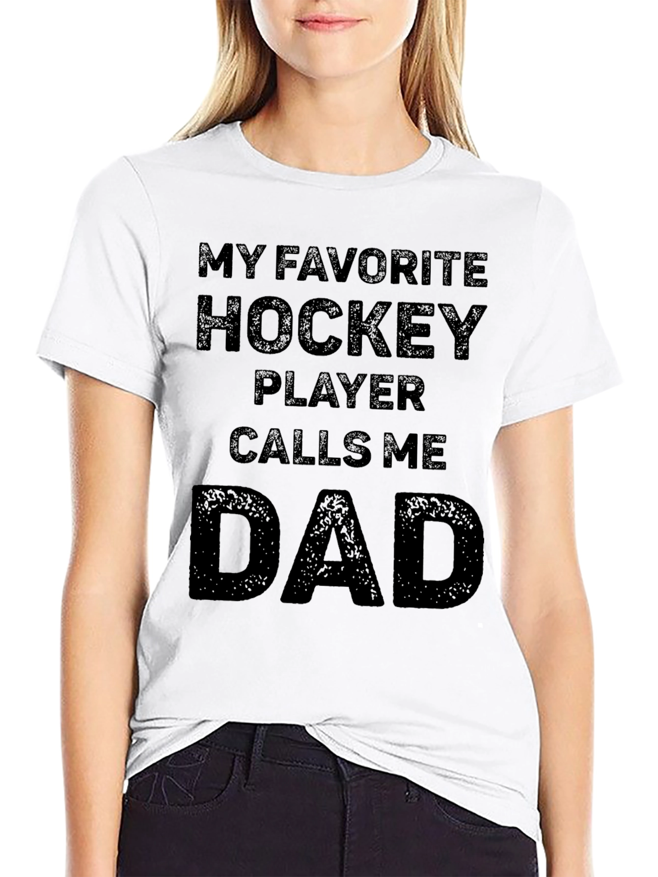 My Favorite Hockey Player Calls Me Dad T-Shirt