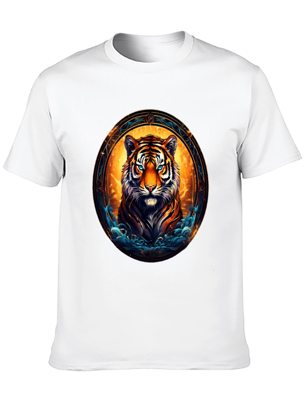 Tiger Graphic Black T-Shirt