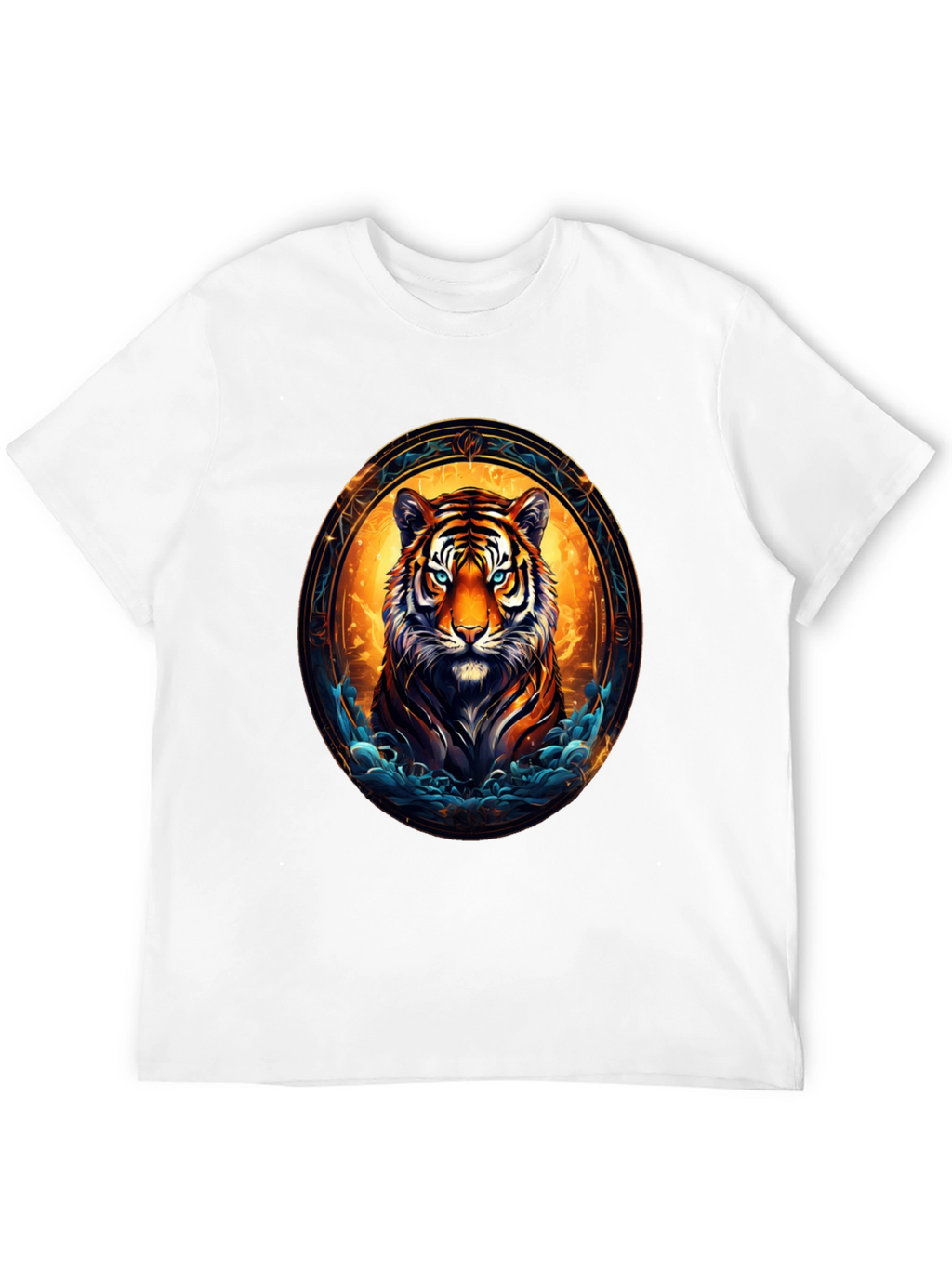 Tiger Graphic Black T-Shirt
