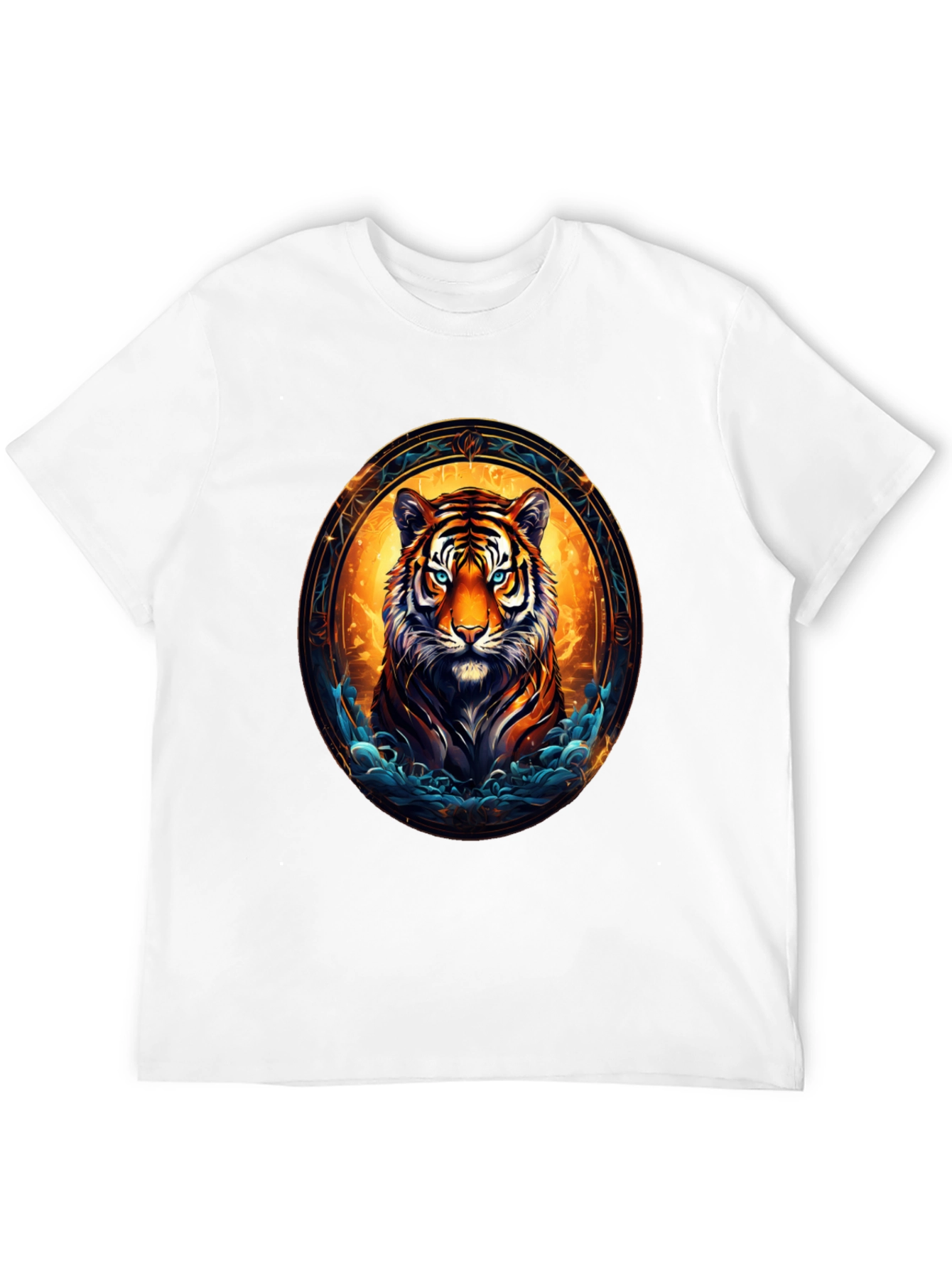 Tiger Graphic Black T-Shirt