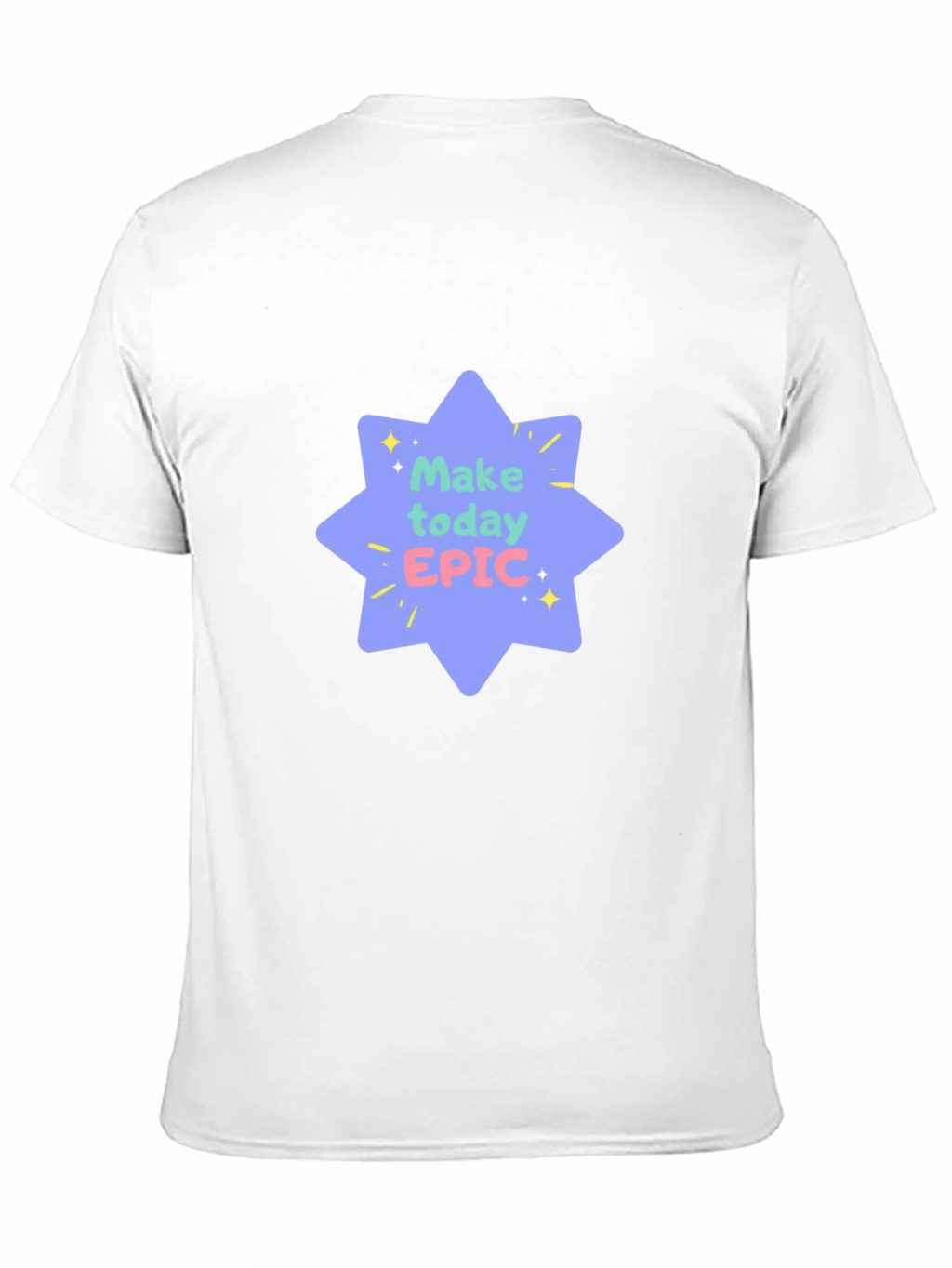 Make Today Epic Black Tee