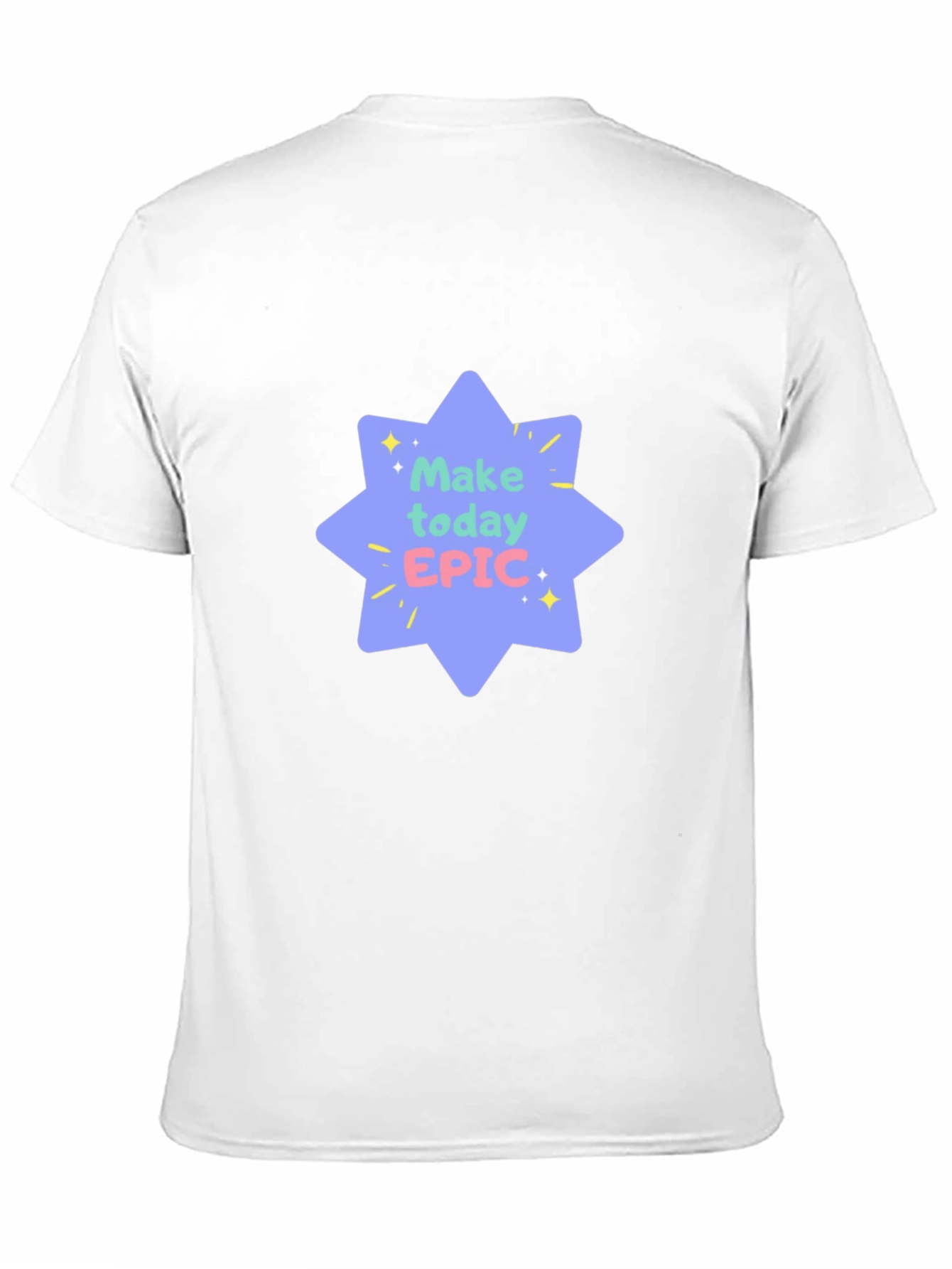 Make Today Epic Black Tee