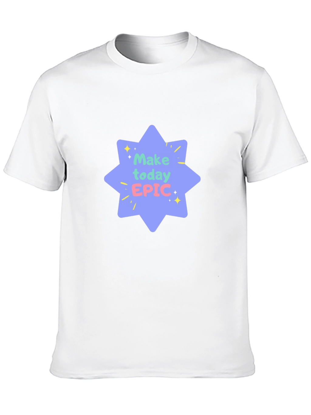 Make Today Epic Black Tee
