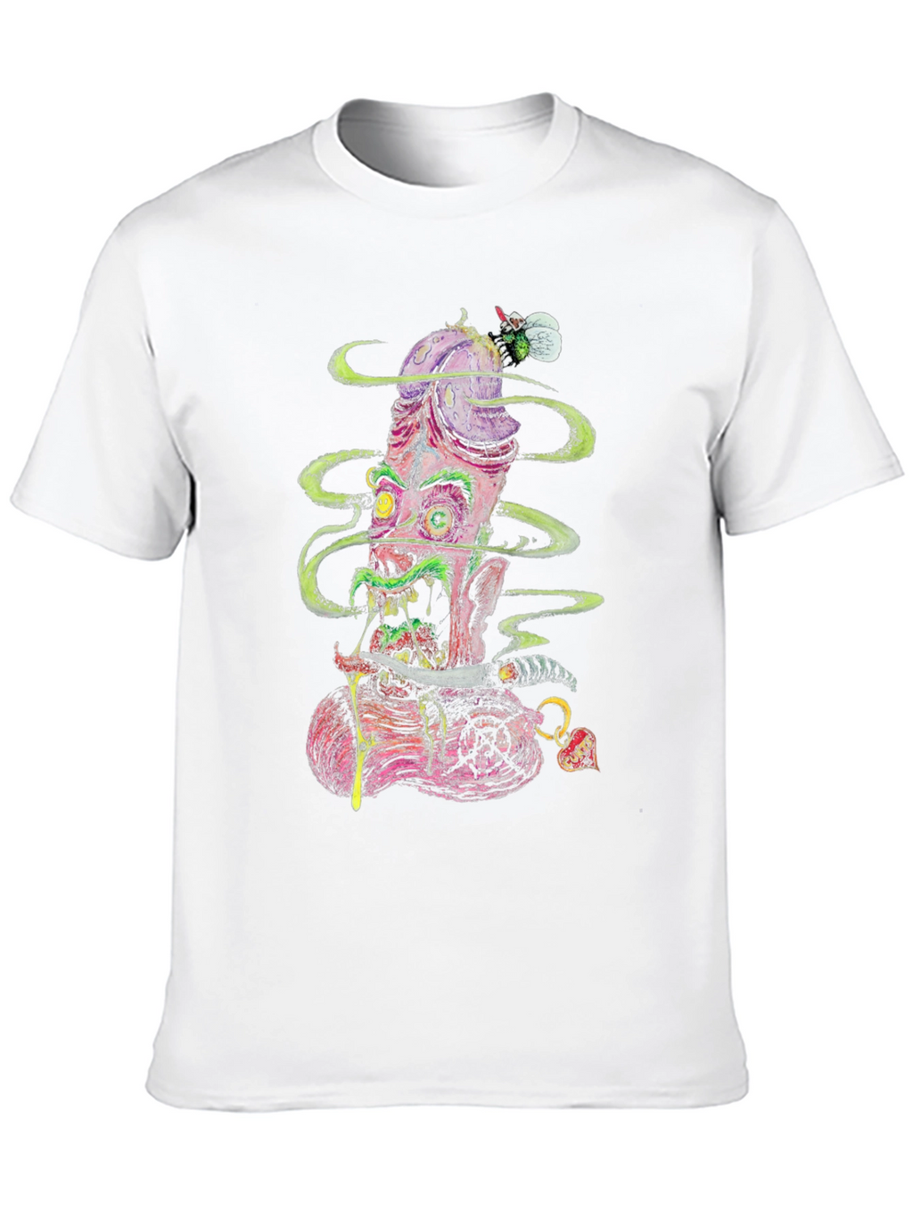 Grotesque Monster Graphic Tee - Bold & Edgy Fashion