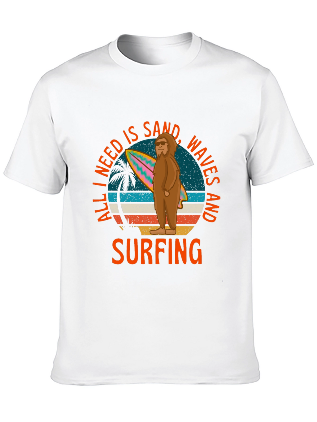 All I Need is Surfing Graphic T-Shirt