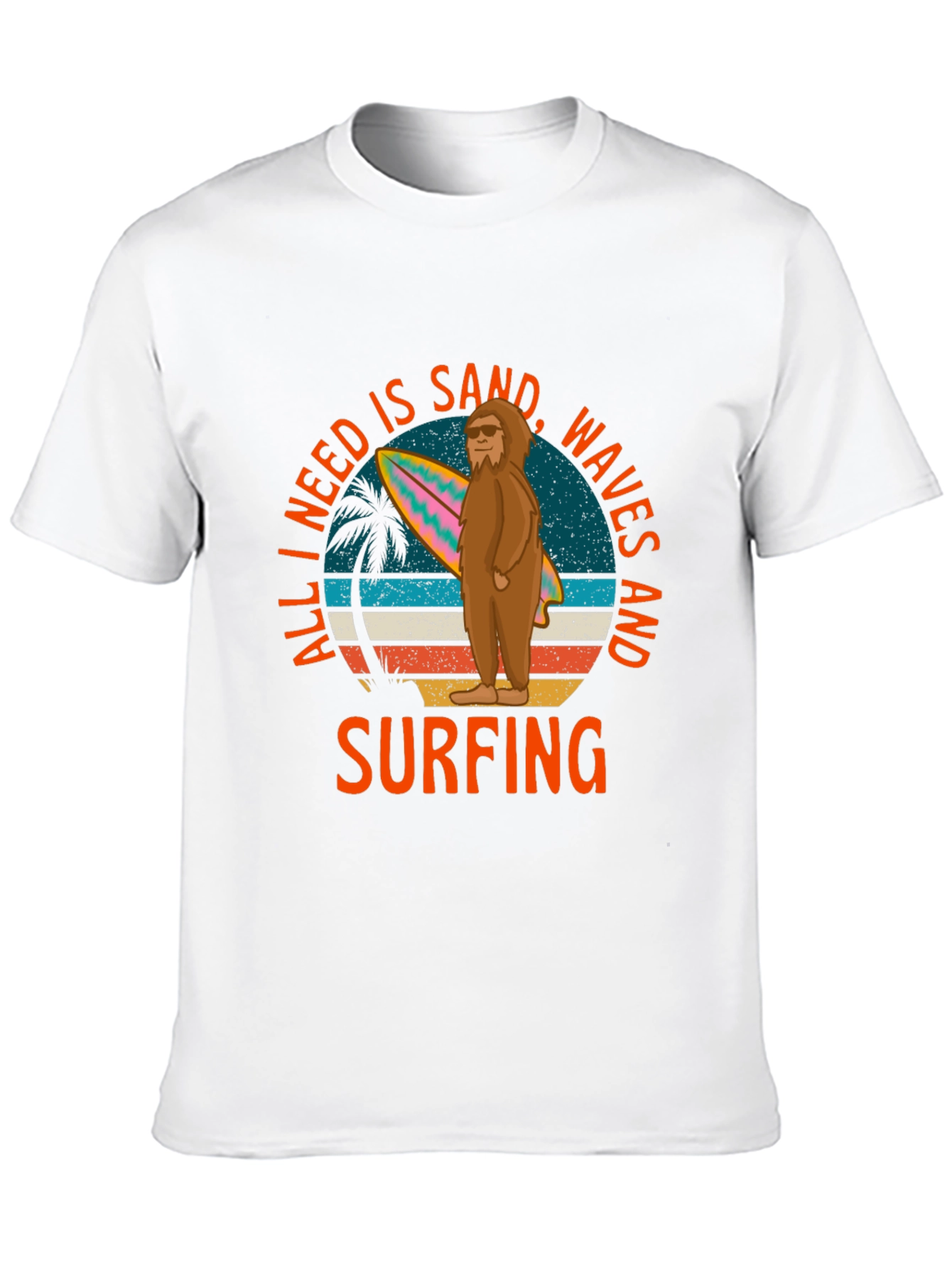 All I Need is Surfing Graphic T-Shirt