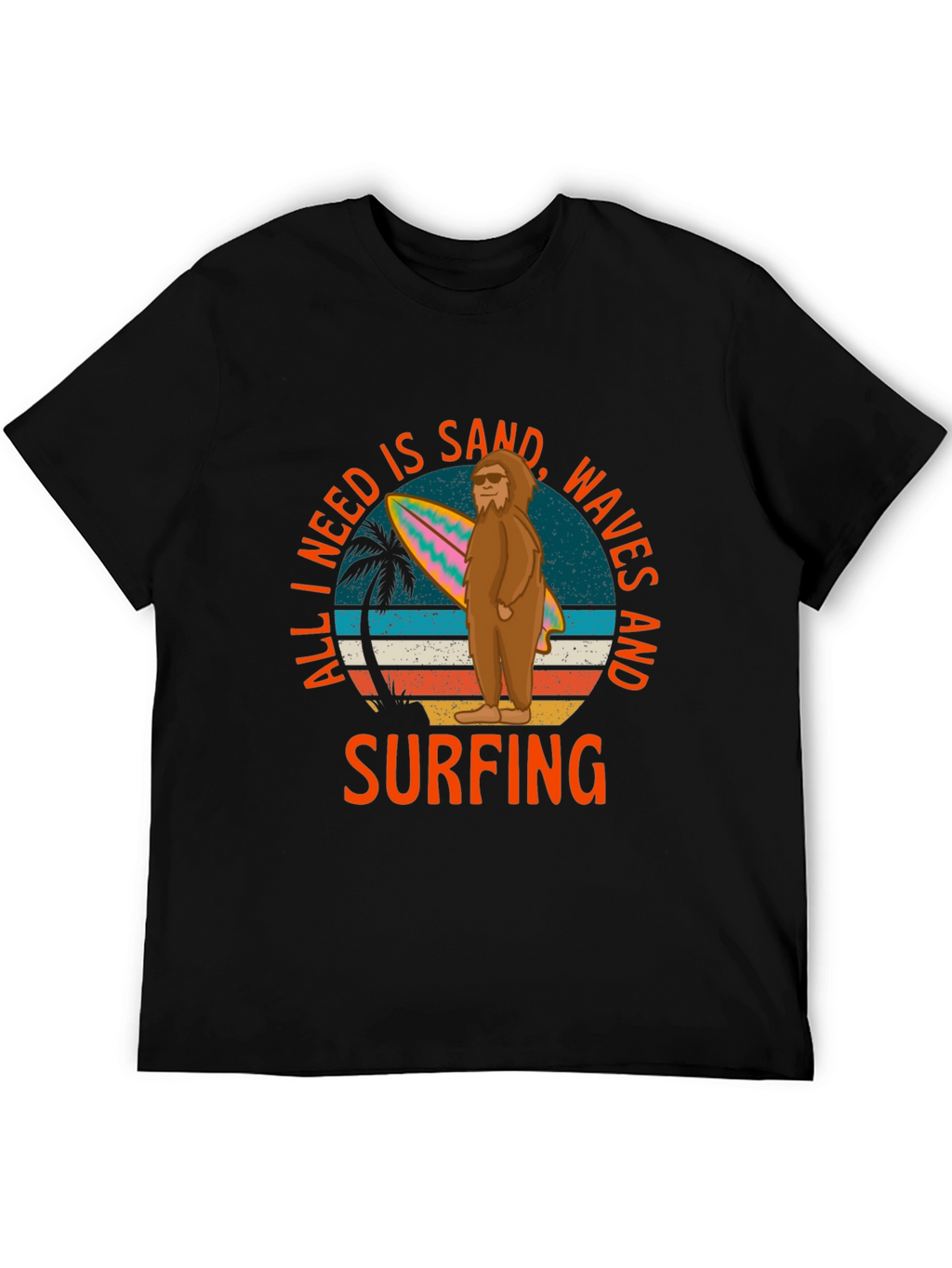 All I Need is Surfing Graphic T-Shirt