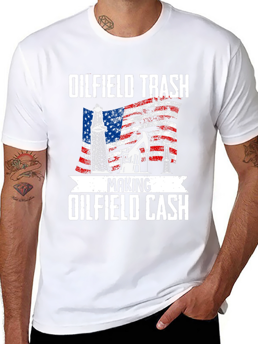 Oilfield Trash Making Oilfield Cash T-Shirt