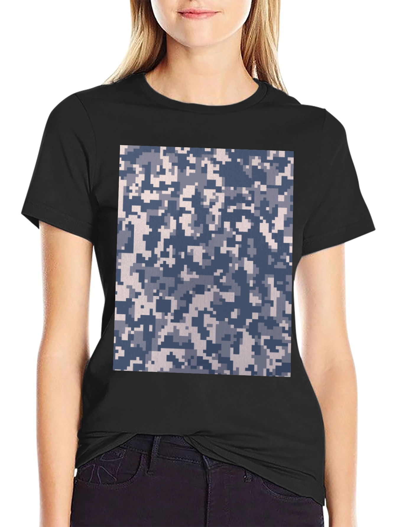 Camouflage Pattern Tee - Urban Style