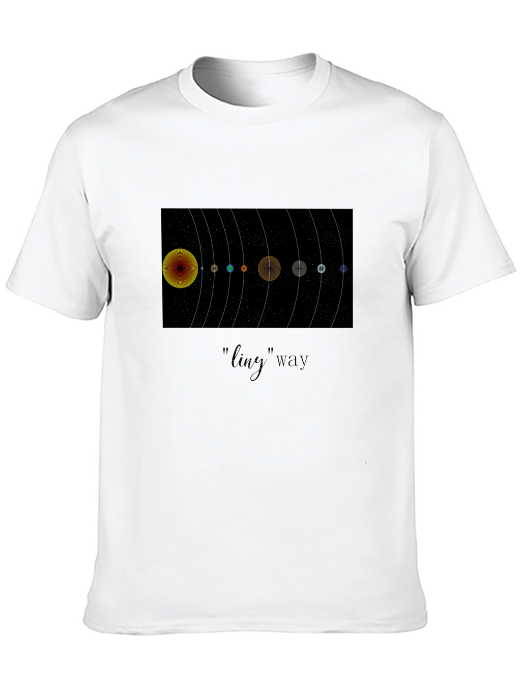 Solar System Graphic Tee - Ling Way