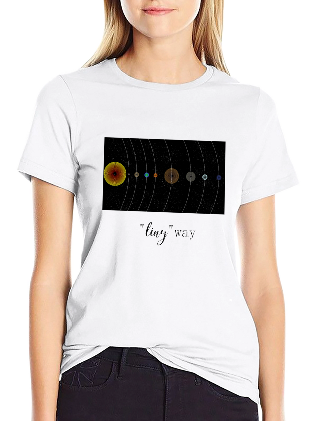 Solar System Graphic Tee - Ling Way