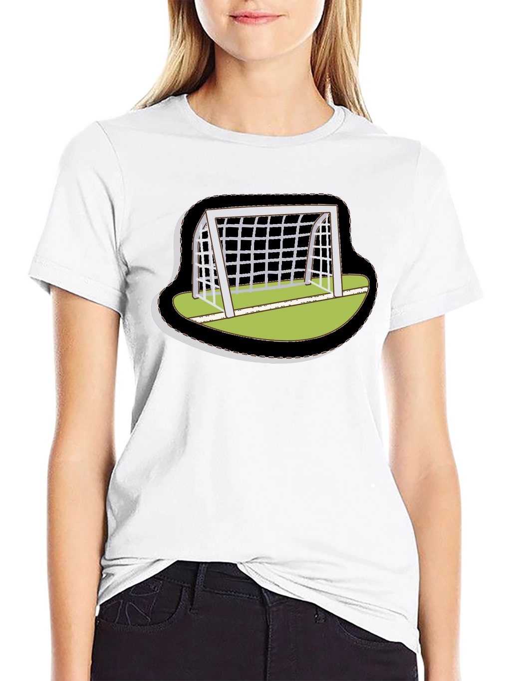 Soccer Goal T-Shirt - Sporty Graphic Tee