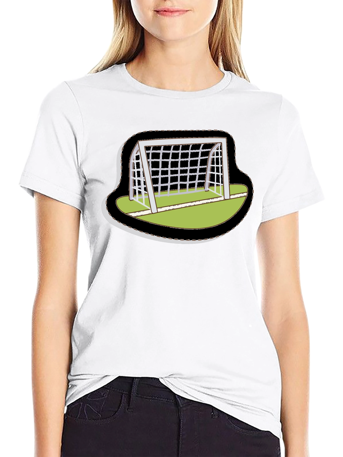 Soccer Goal T-Shirt - Sporty Graphic Tee