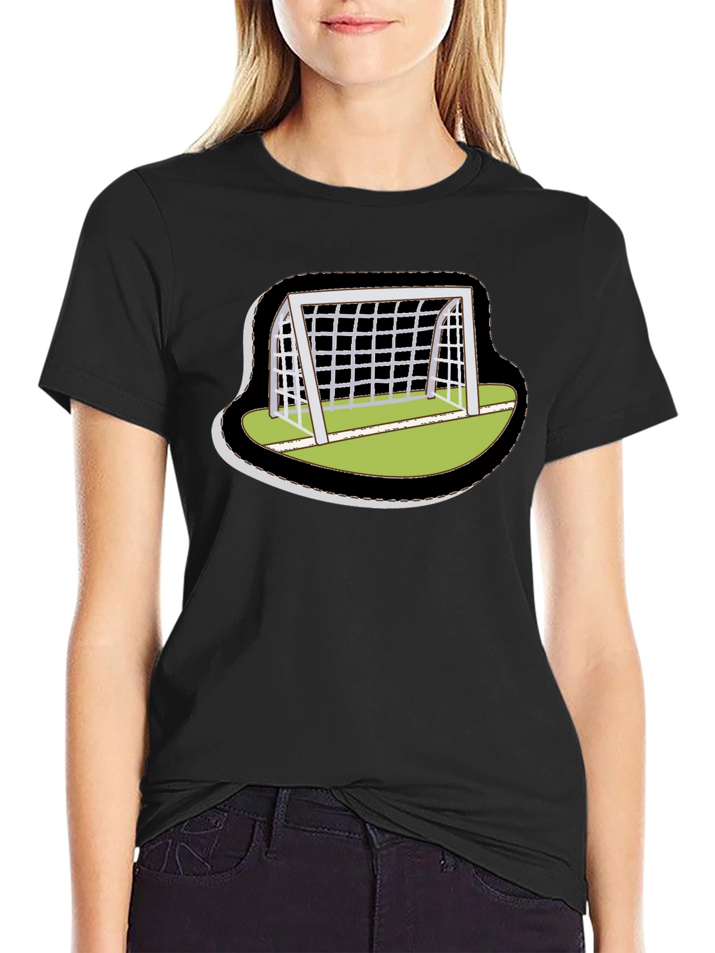 Soccer Goal T-Shirt - Sporty Graphic Tee