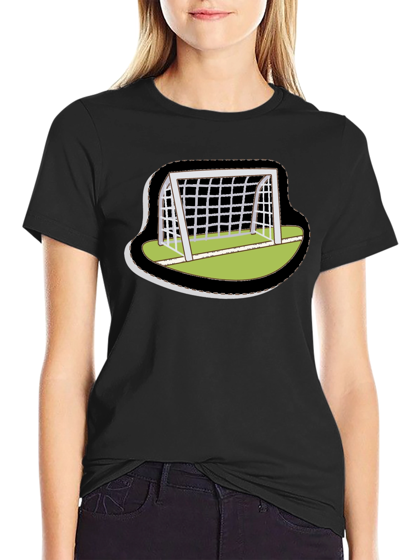 Soccer Goal T-Shirt - Sporty Graphic Tee