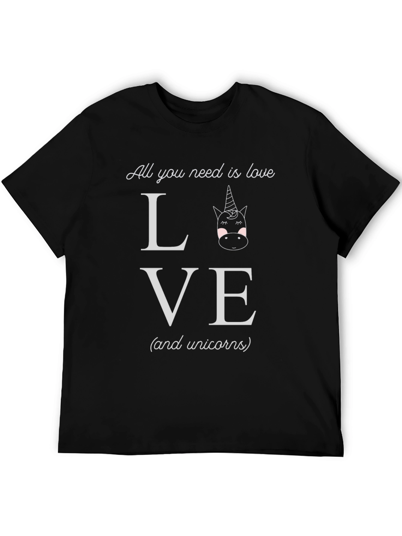 Love and Unicorns Graphic T-Shirt