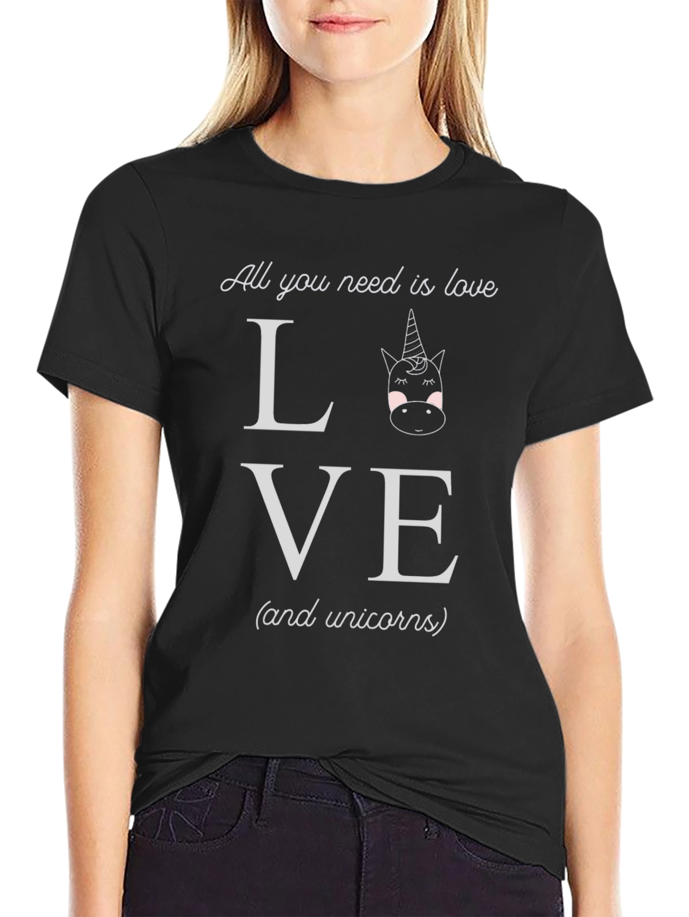 Love and Unicorns Graphic T-Shirt