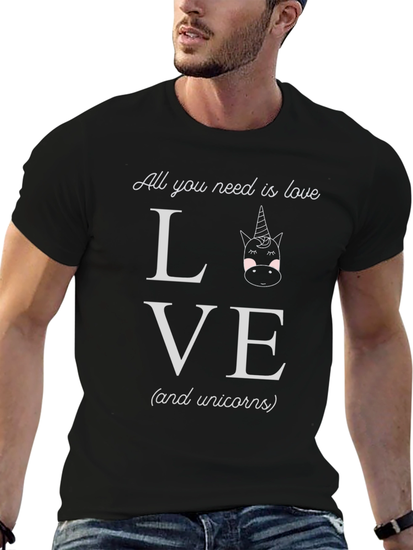 Love and Unicorns Graphic T-Shirt