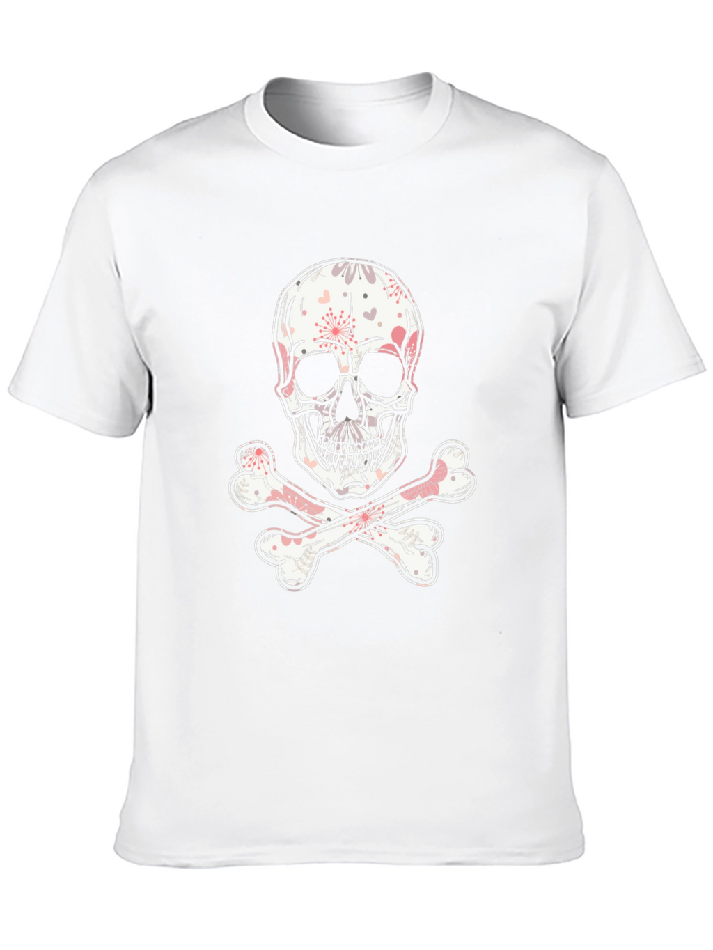 Skull & Crossbones Graphic Tee - Black