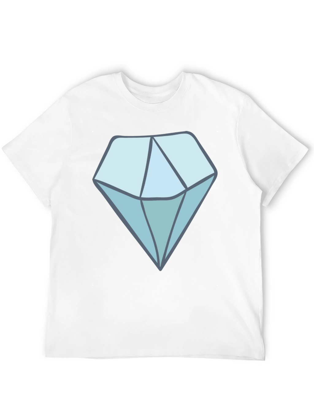 Diamond Graphic Tee - Stylish Casual Wear