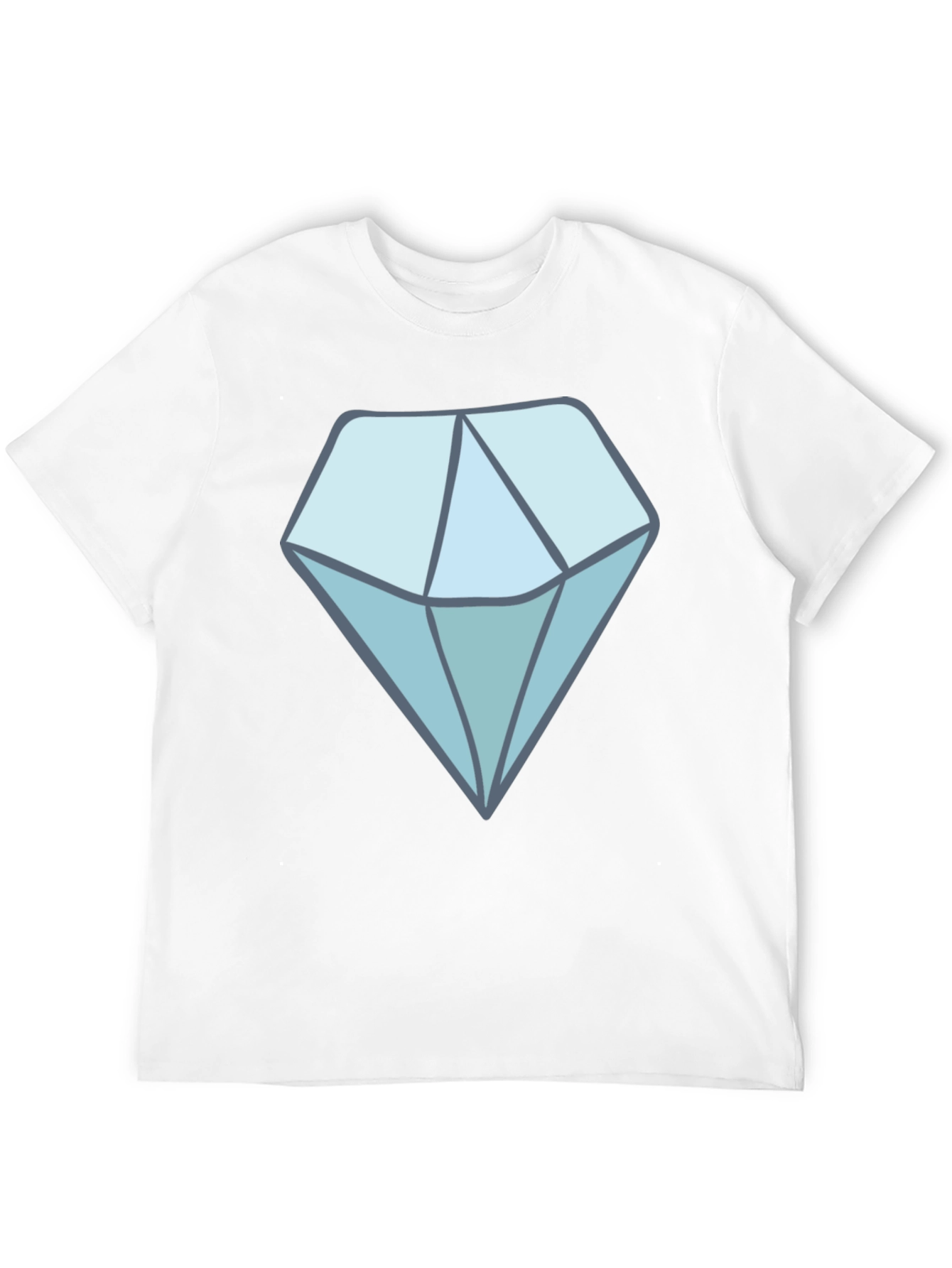 Diamond Graphic Tee - Stylish Casual Wear