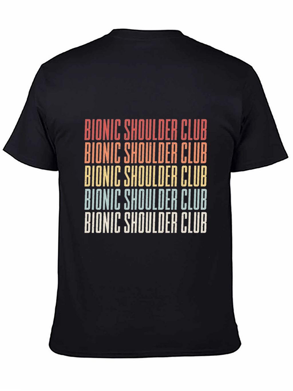 Bionic Shoulder Club Retro Graphic Tee