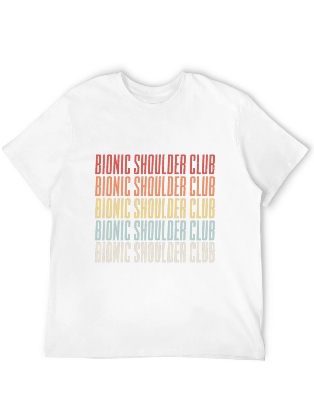 Bionic Shoulder Club Retro Graphic Tee