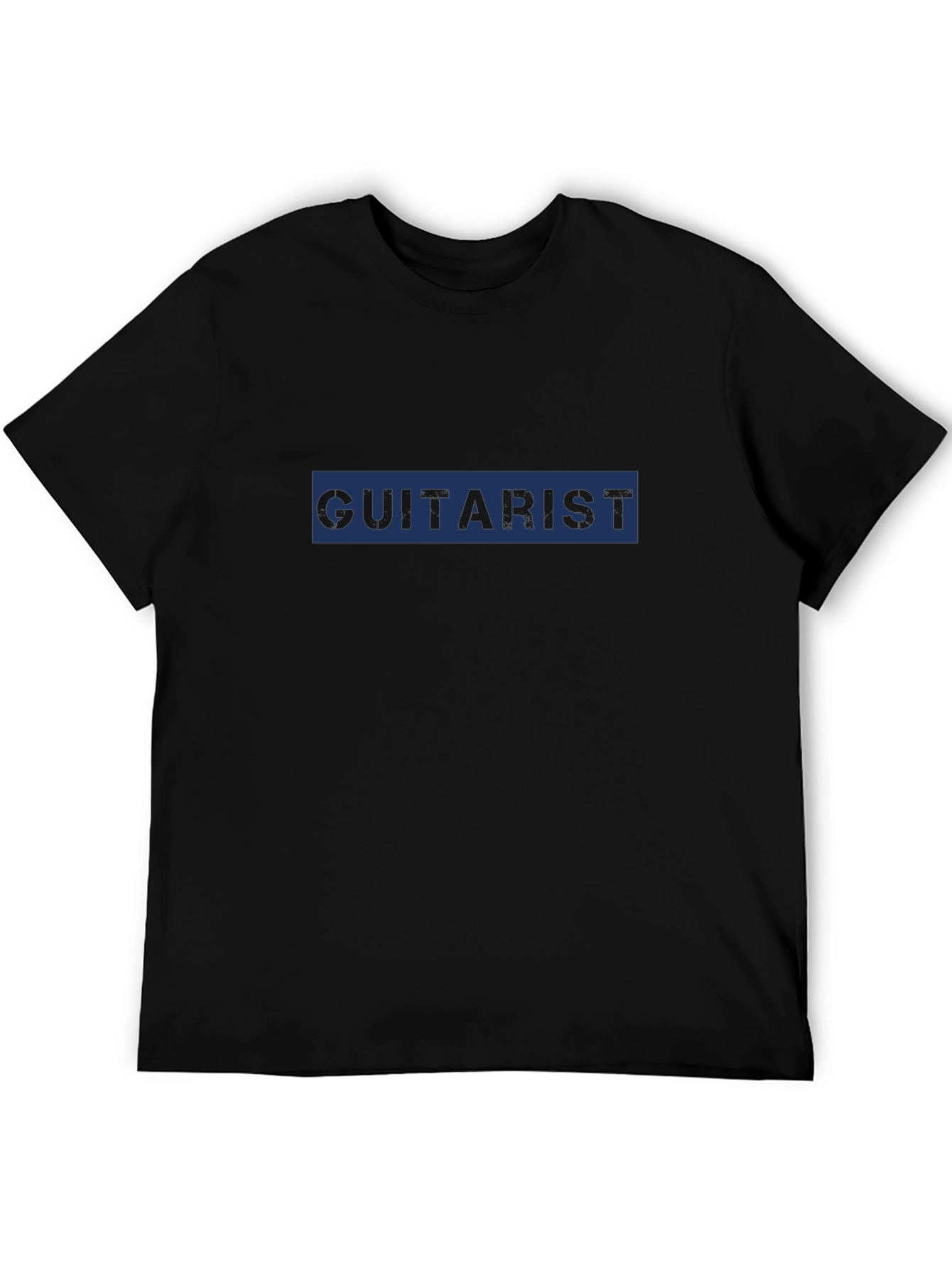 Guitarist Tee - Classic Black Music Lover Shirt