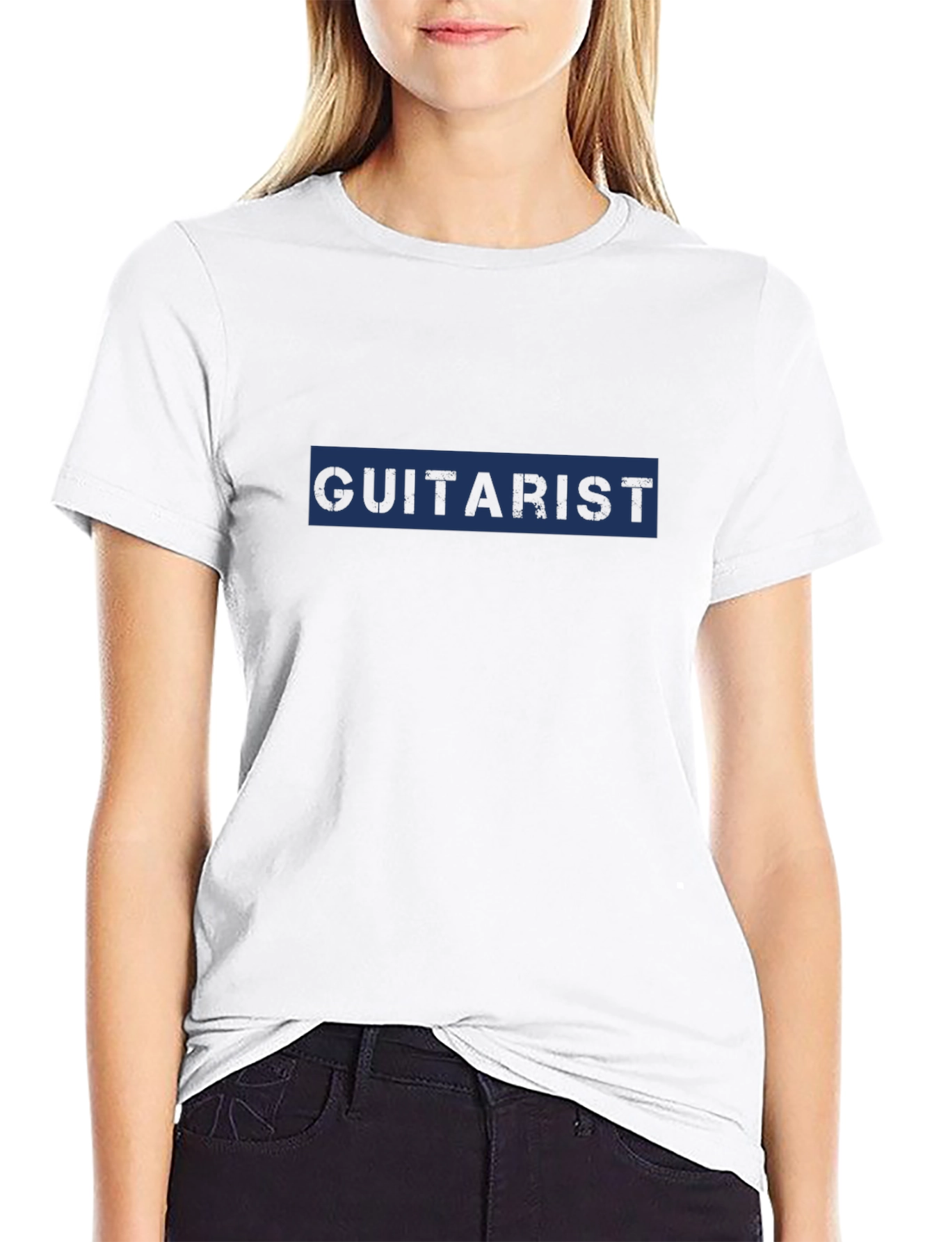 Guitarist Tee - Classic Black Music Lover Shirt