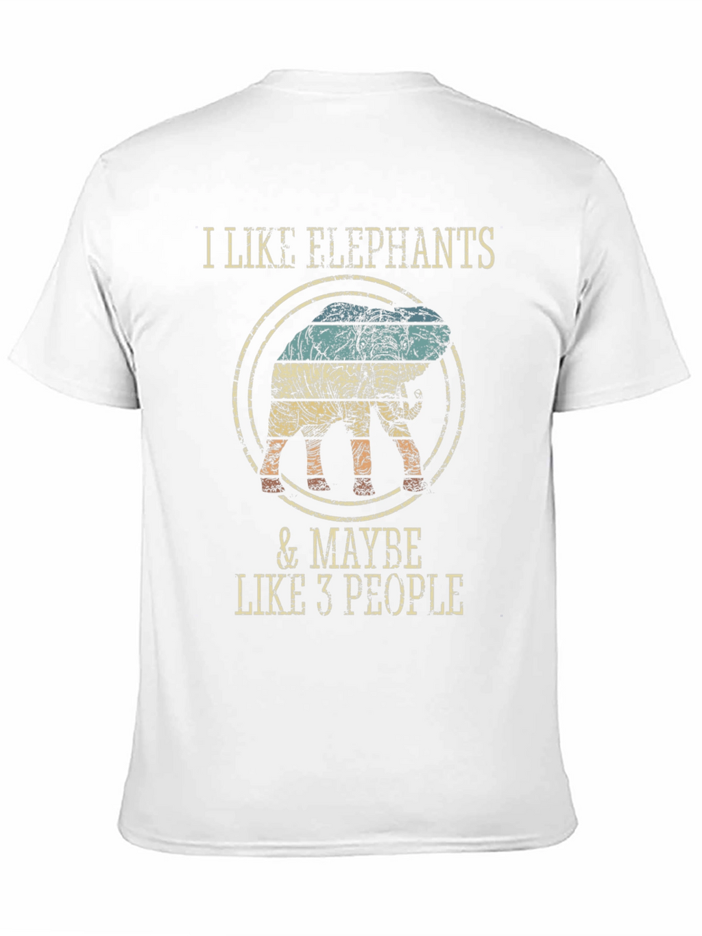 I Like Elephants T-Shirt - Quirky Graphic Tee
