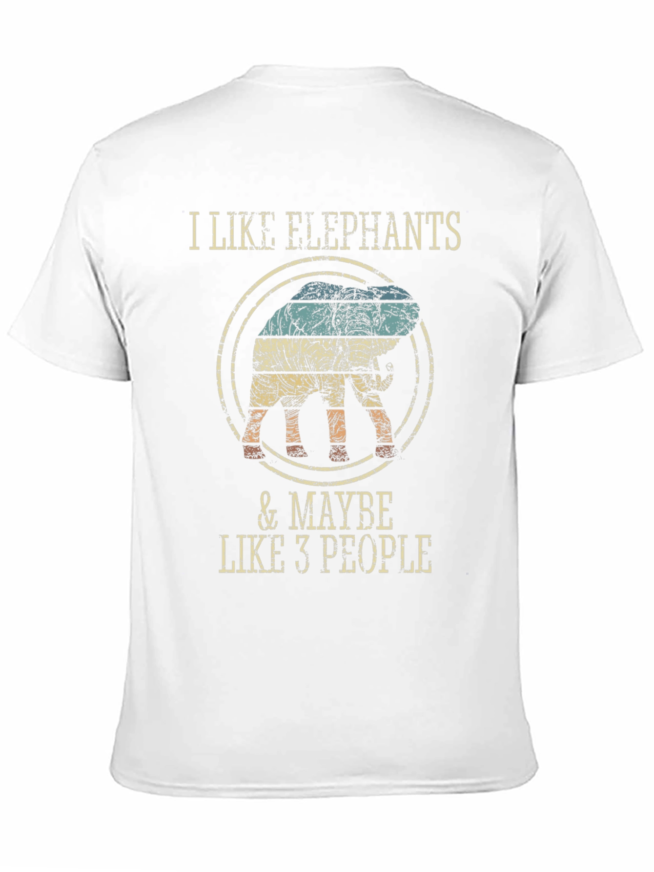 I Like Elephants T-Shirt - Quirky Graphic Tee