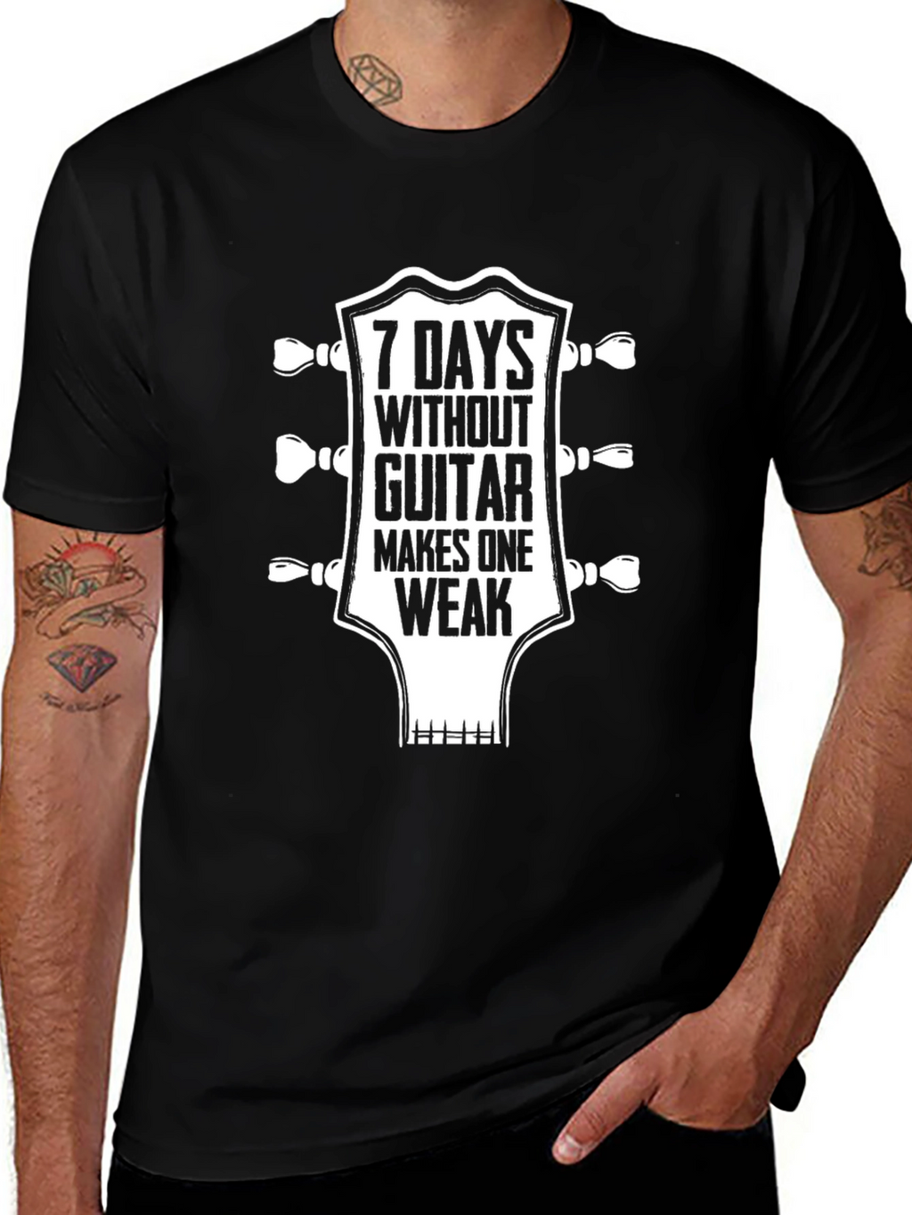 7 Days Without Guitar T-Shirt
