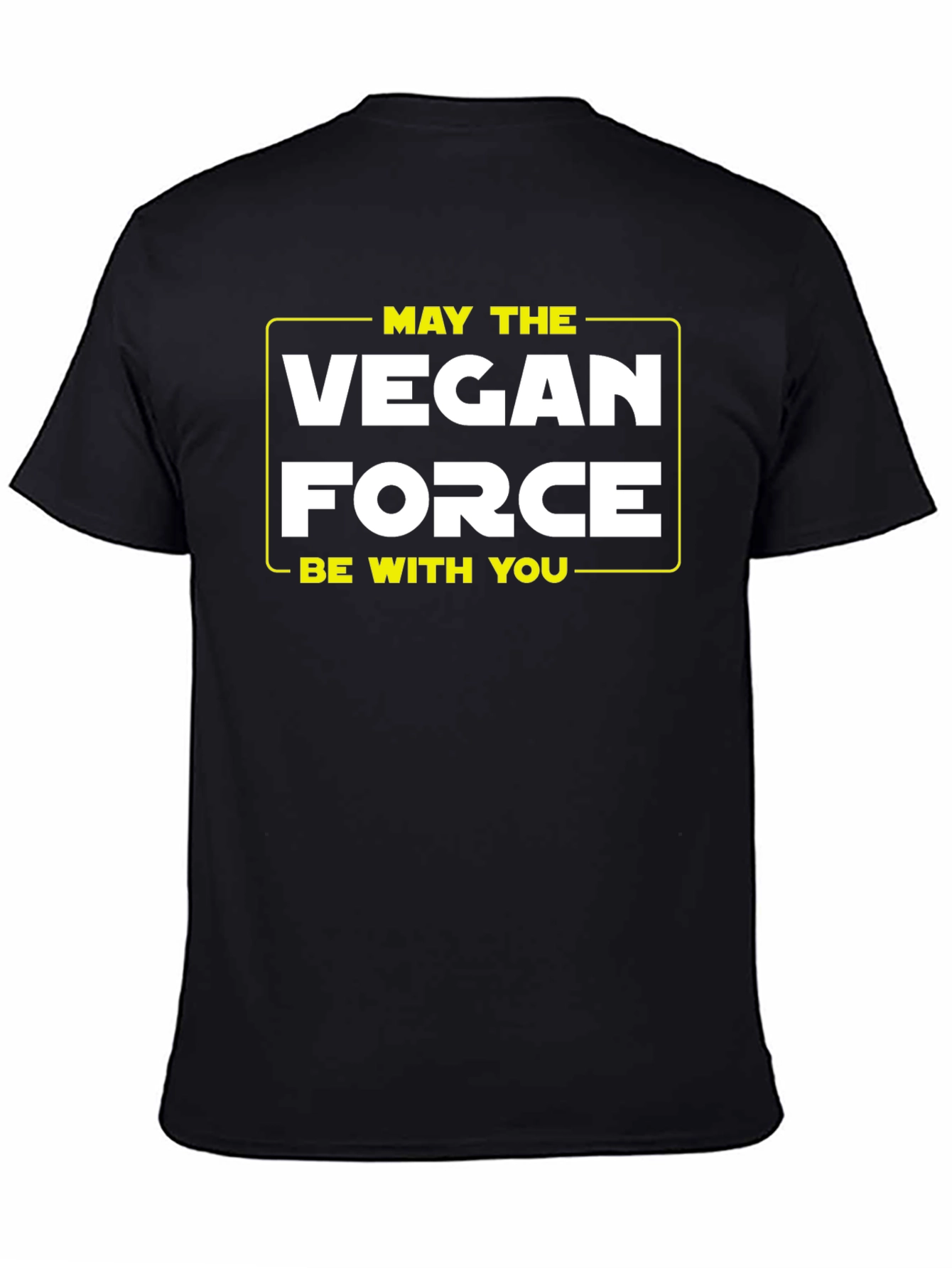Vegan Force T-Shirt - May the Vegan Force Be With You