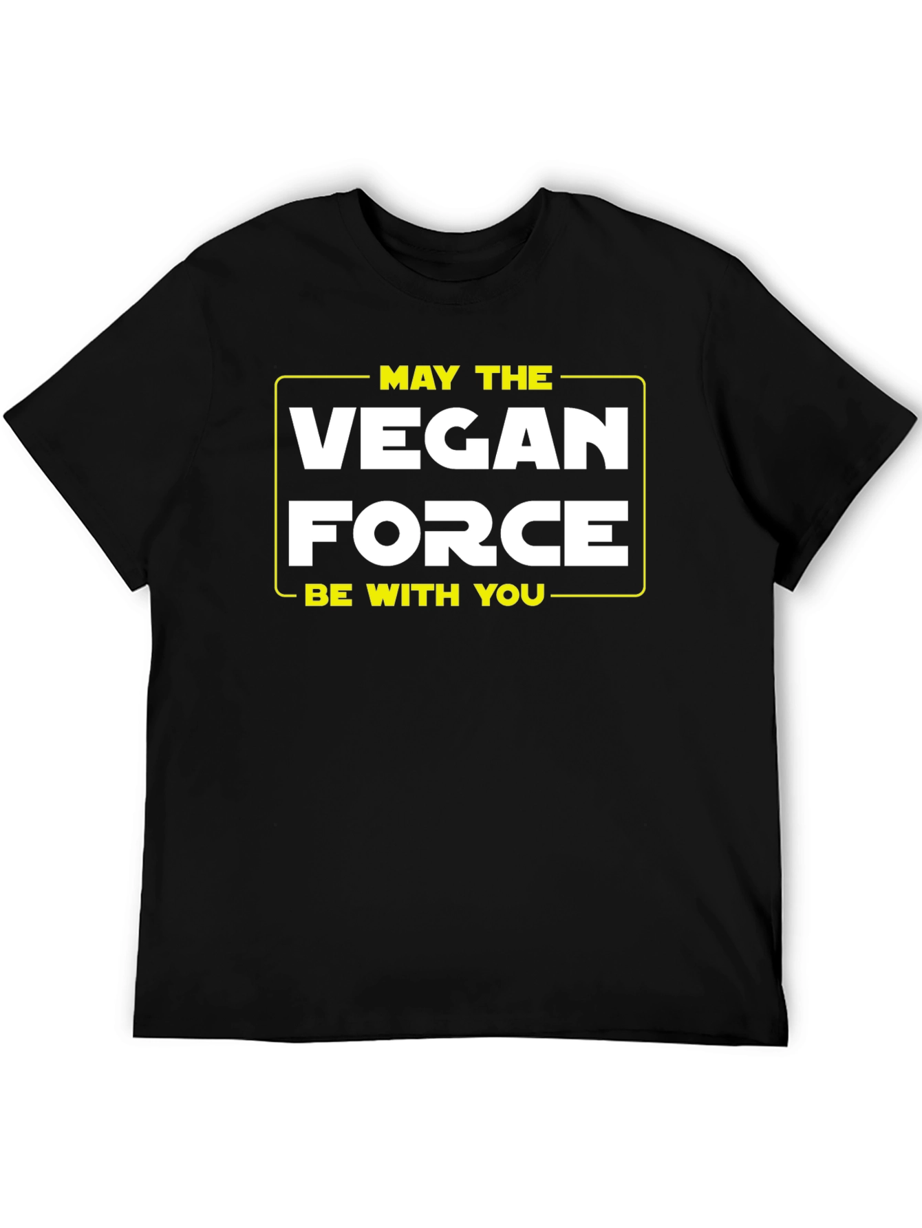Vegan Force T-Shirt - May the Vegan Force Be With You