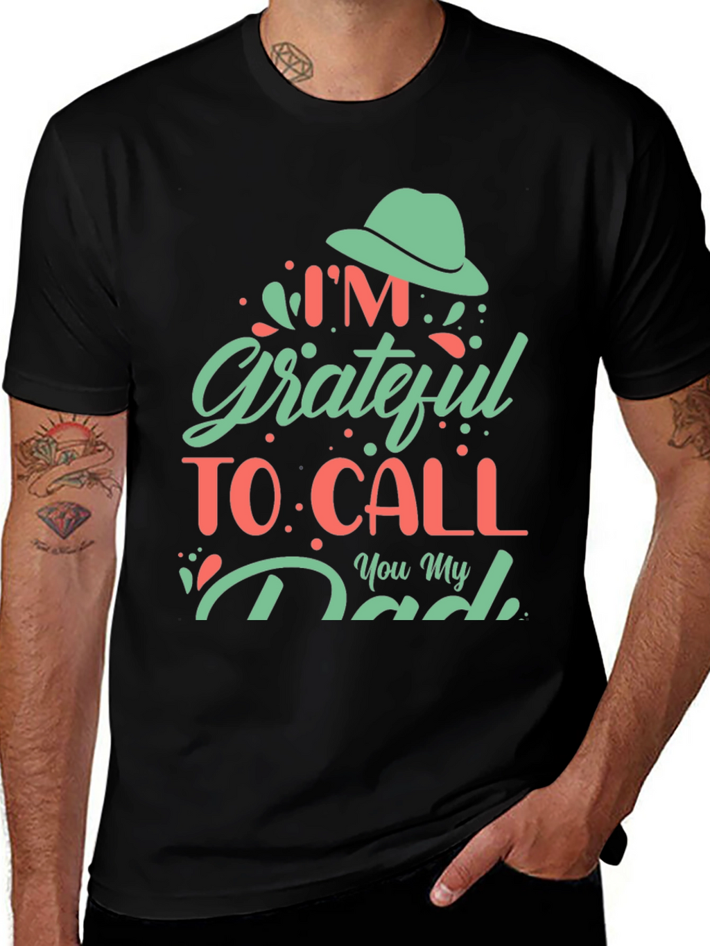 Grateful Dad T-Shirt - Fathers Day Gift