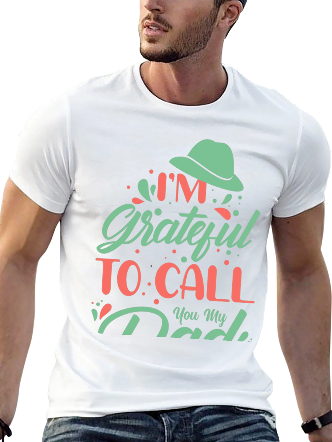 Grateful Dad T-Shirt - Fathers Day Gift